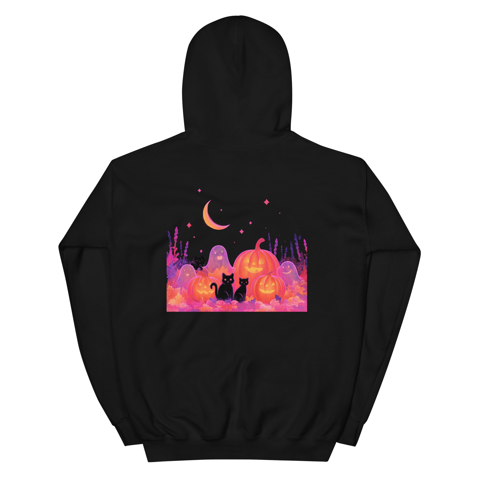 Pumpkin Skull Hoodie – Halloween Kapuzenpullover mit Kürbis Schädel von Brezno – Streetwear von Brezno | Halloween Hoodie