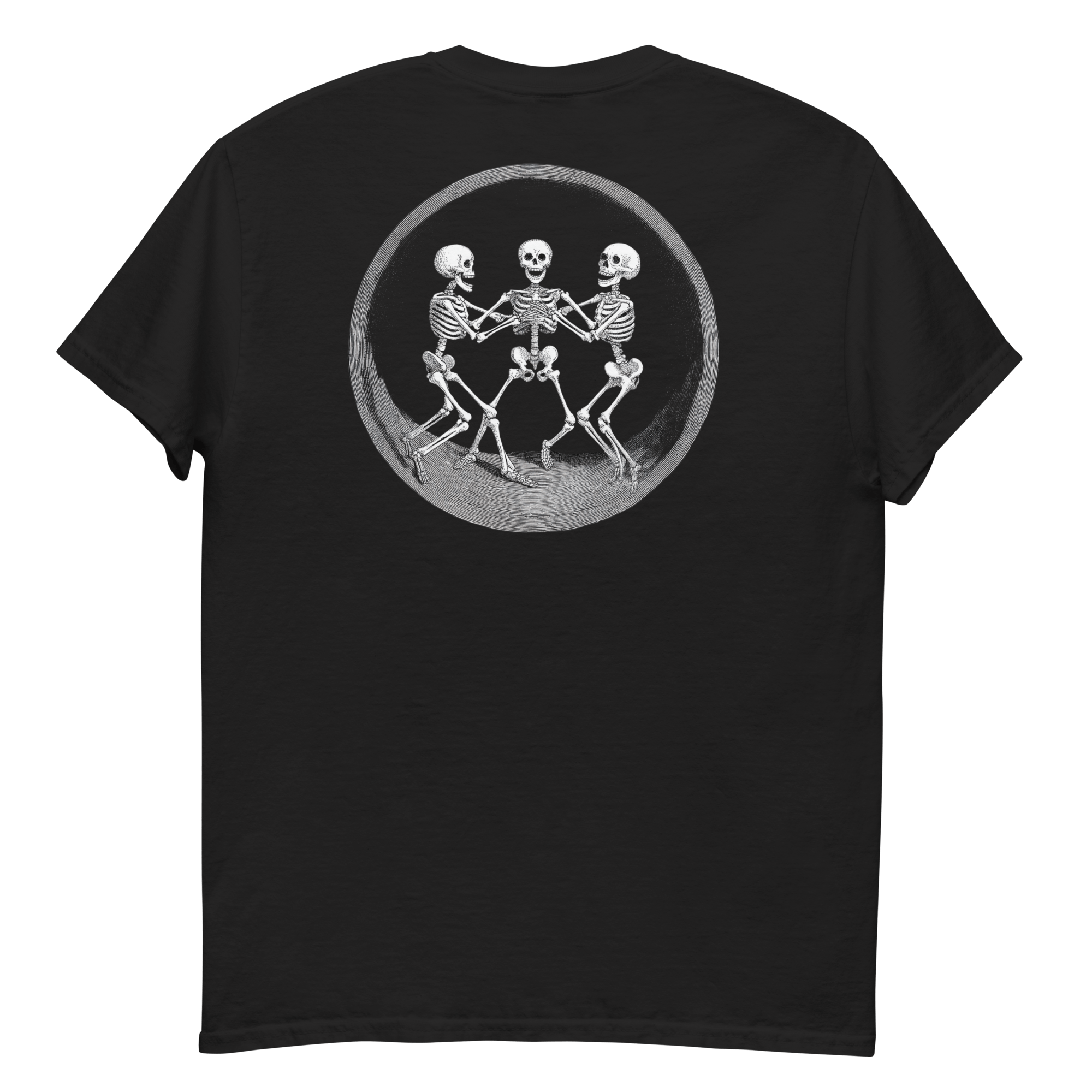 Skeleton Dance T-Shirt - Lustiges Halloween Totenkopf Shirt von Brezno – Streetwear von Brezno | T-Shirt