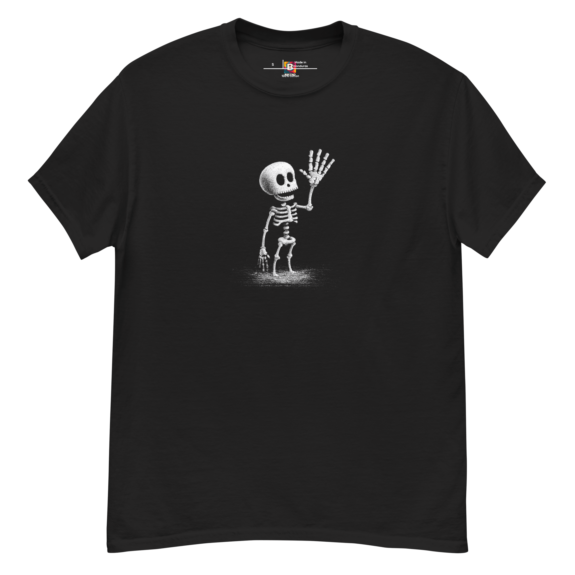 Skeleton Dance T-Shirt - Lustiges Halloween Totenkopf Shirt von Brezno – Streetwear von Brezno | T-Shirt