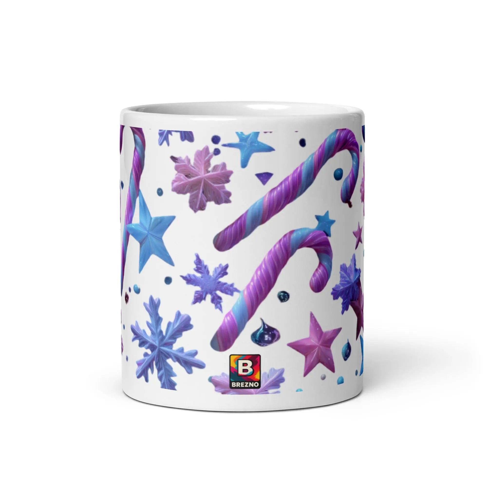 Bunte Galaxy Tasse – modernes Kunst-Design für Kaffee & Tee – von Brezno 
