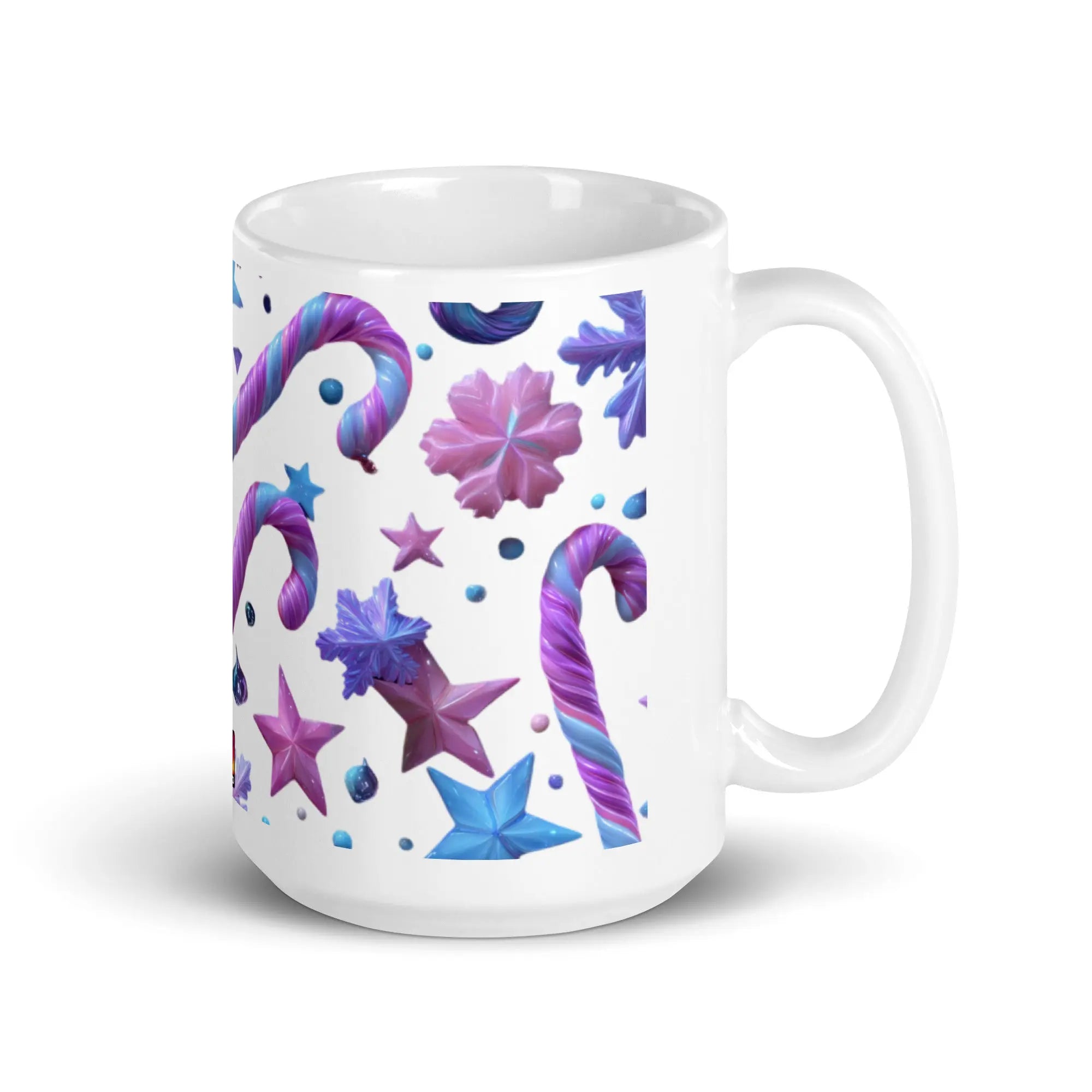Bunte Galaxy Tasse – modernes Kunst-Design für Kaffee & Tee – von Brezno 