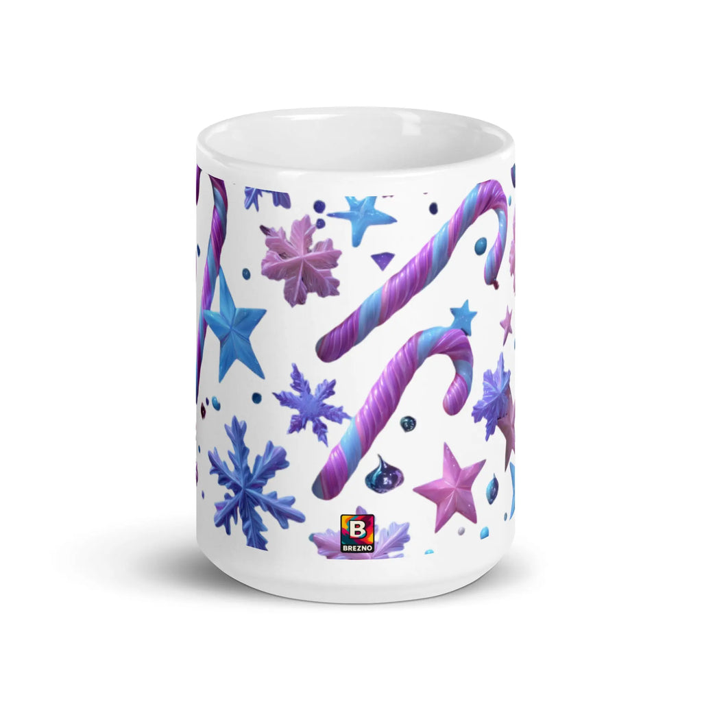 Bunte Galaxy Tasse – modernes Kunst-Design für Kaffee & Tee – von Brezno 