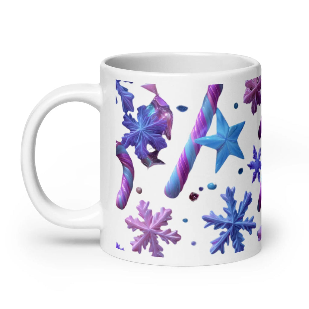 Bunte Galaxy Tasse – modernes Kunst-Design für Kaffee & Tee – von Brezno 