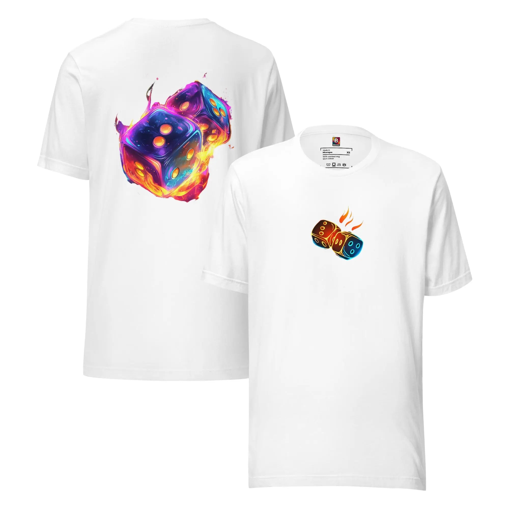 Cosmic Burst Backprint T-Shirt – von Brezno 