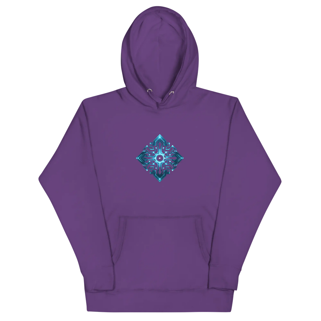 Cyberpunk Neon Hoodie: Futuristischer Blickfang für Streetstyle-Fans 