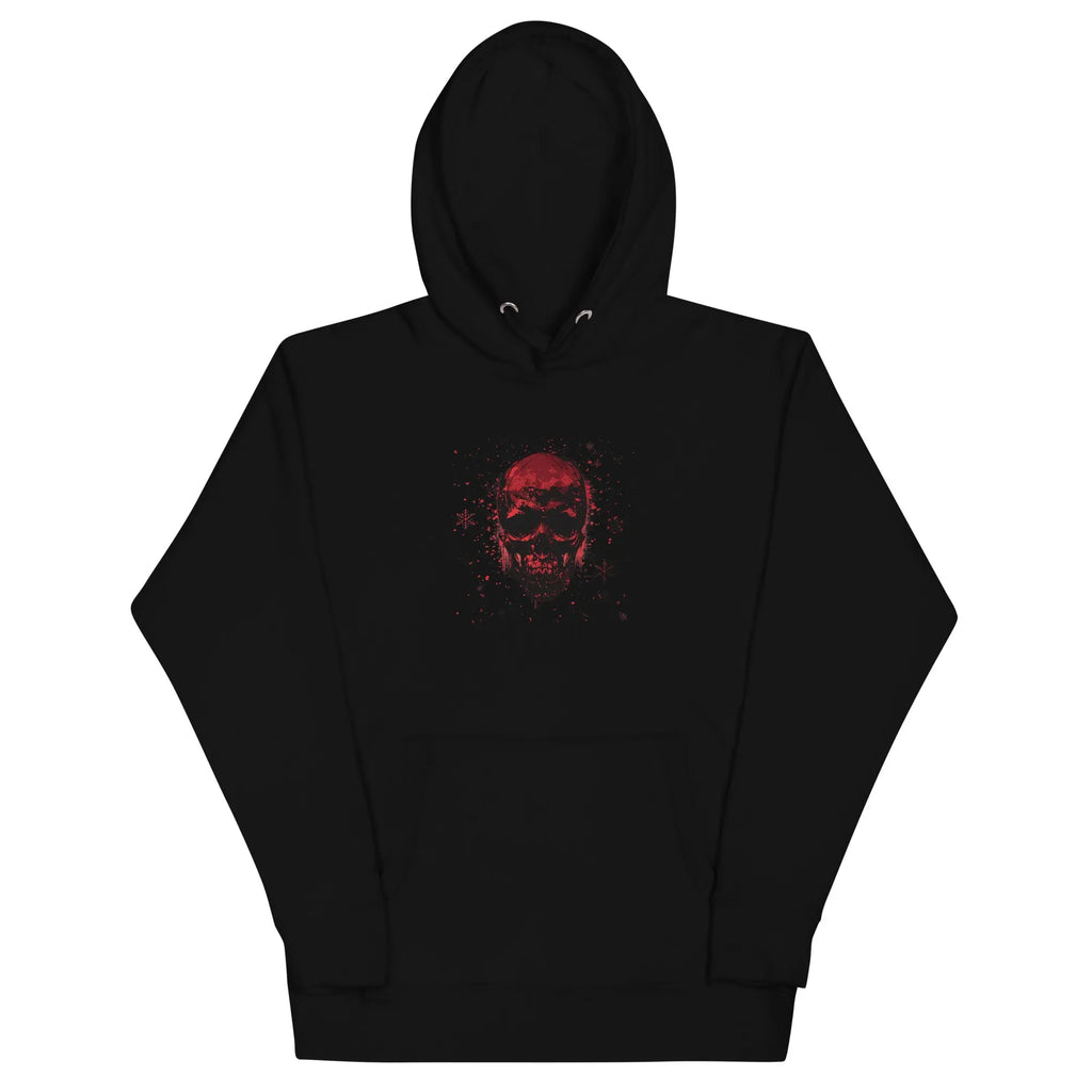 Dark Skull Hoodie – düsteres Horror-Design im Galaxy-Stil – von Brezno 