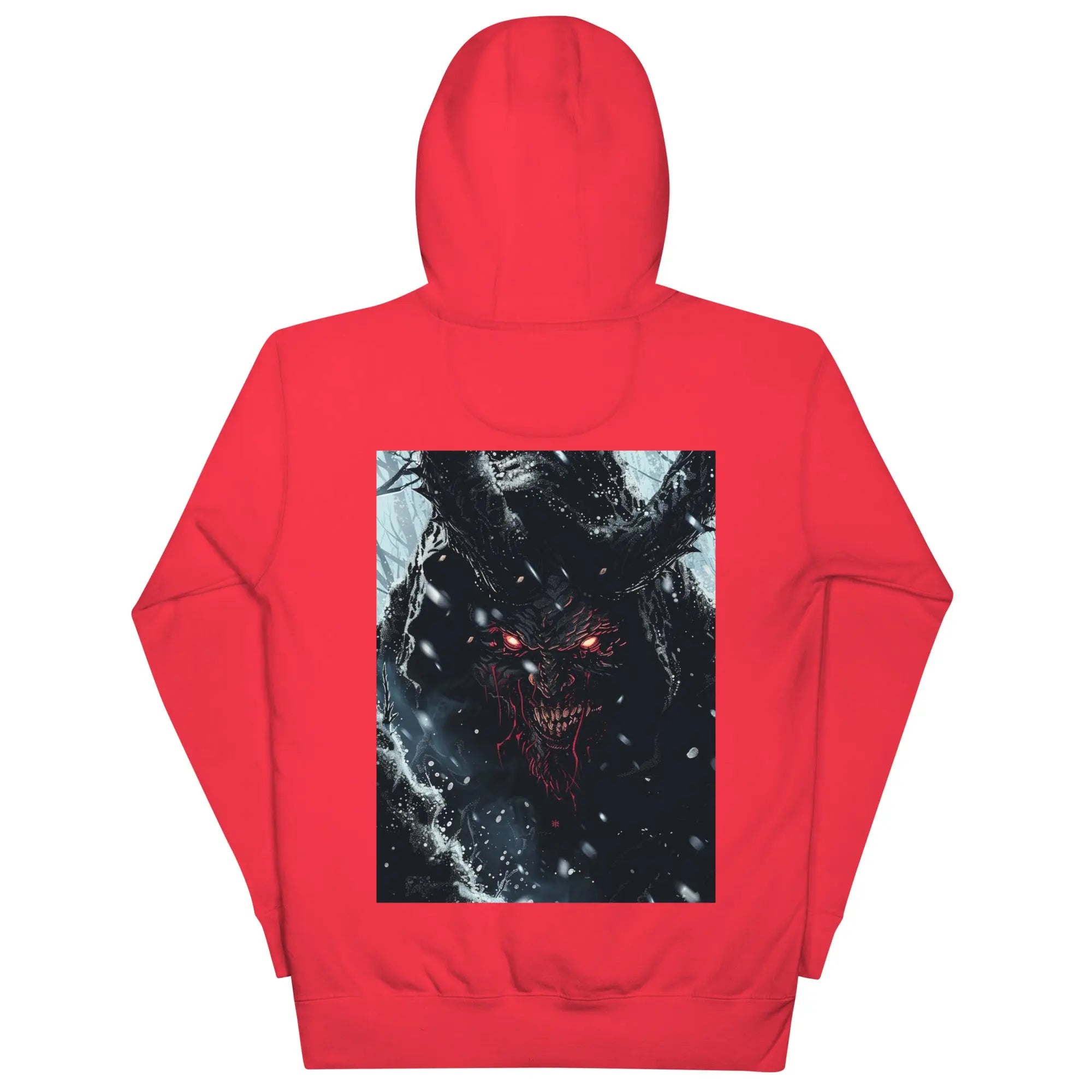 Dark Skull Hoodie – düsteres Horror-Design im Galaxy-Stil – von Brezno 