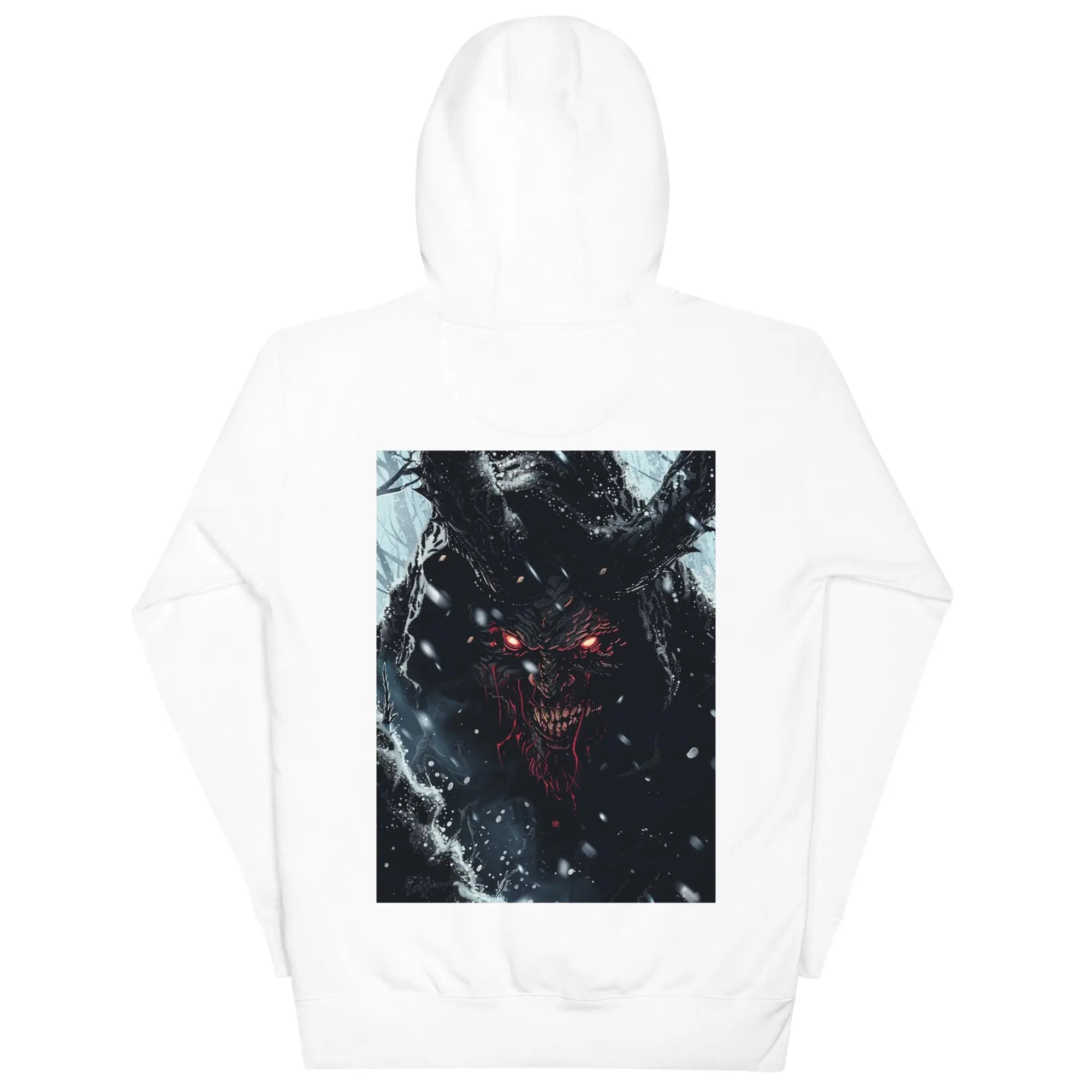 Dark Skull Hoodie – düsteres Horror-Design im Galaxy-Stil – von Brezno 