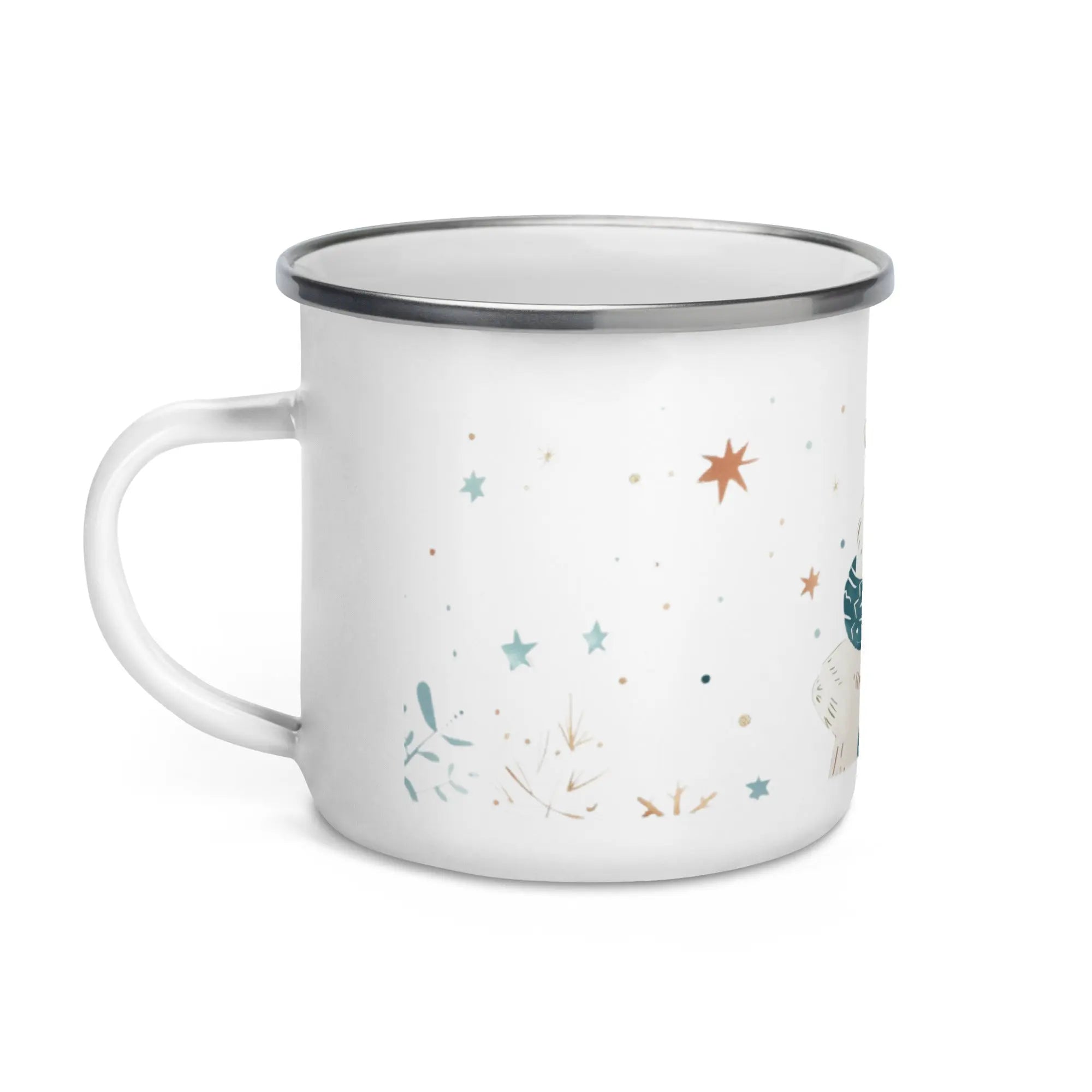 Emaille-Tasse „Winterbär“ – von Brezno 