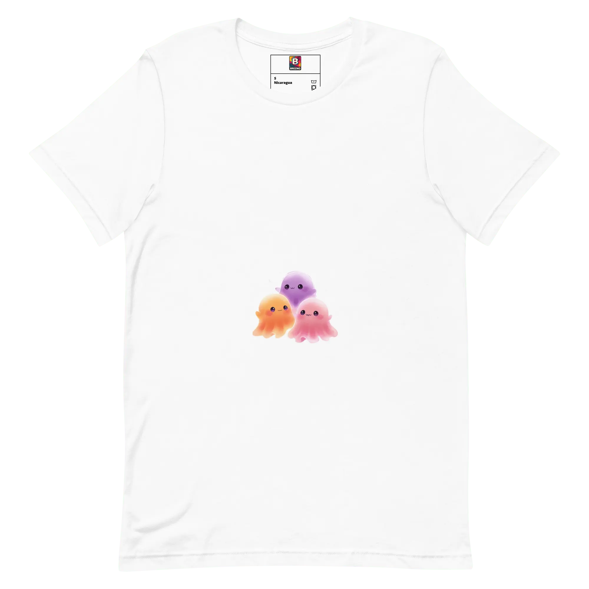 Halloween Kawaii Geistershirt – Pastell Unisex von Brezno 