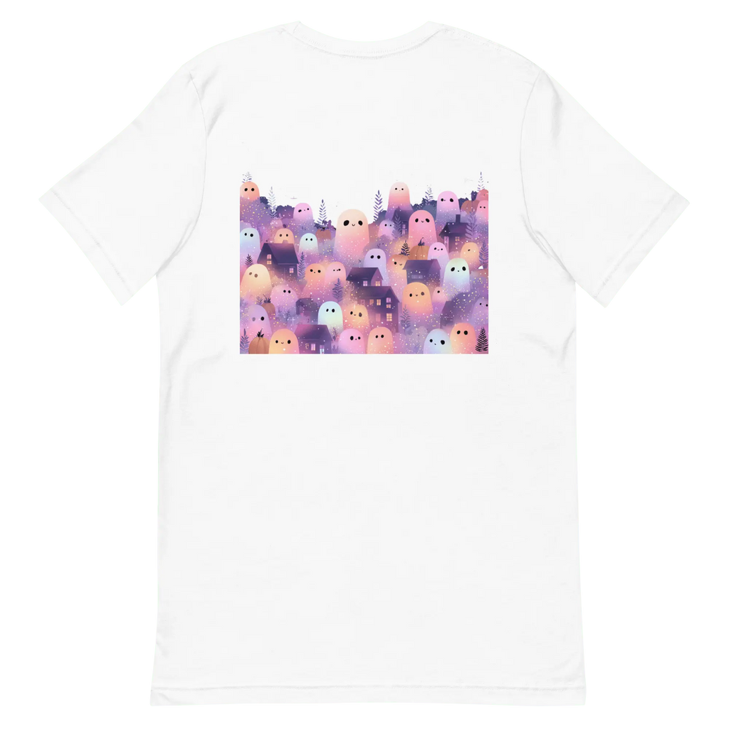Halloween Kawaii Geistershirt – Pastell Unisex von Brezno 