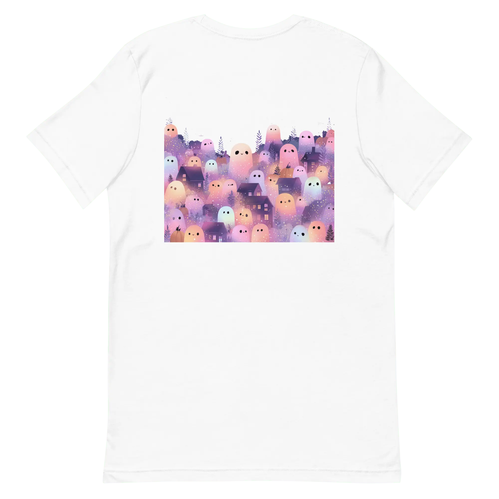 Halloween Kawaii Geistershirt – Pastell Unisex von Brezno 