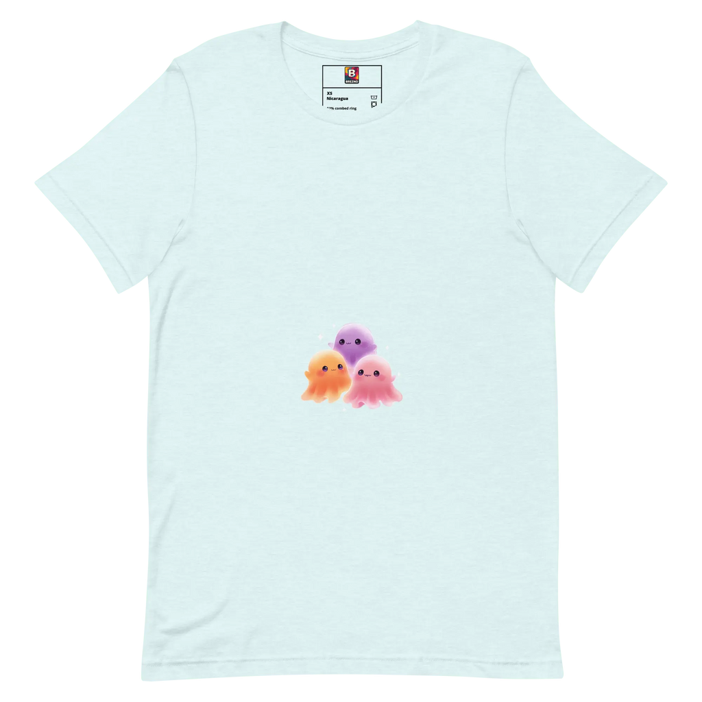 Halloween Kawaii Geistershirt – Pastell Unisex von Brezno 