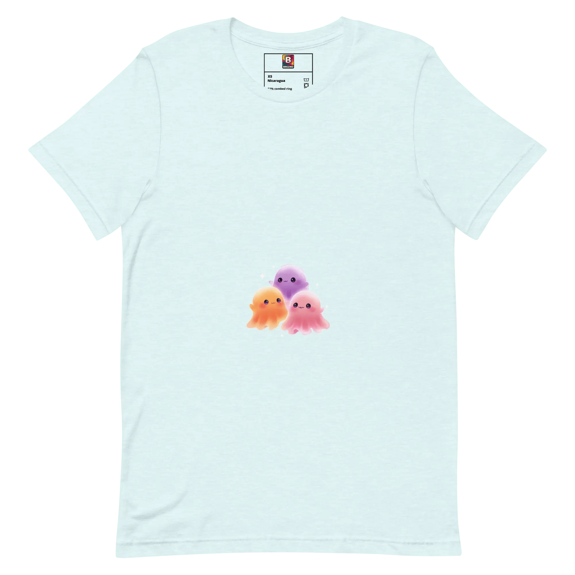 Halloween Kawaii Geistershirt – Pastell Unisex von Brezno 