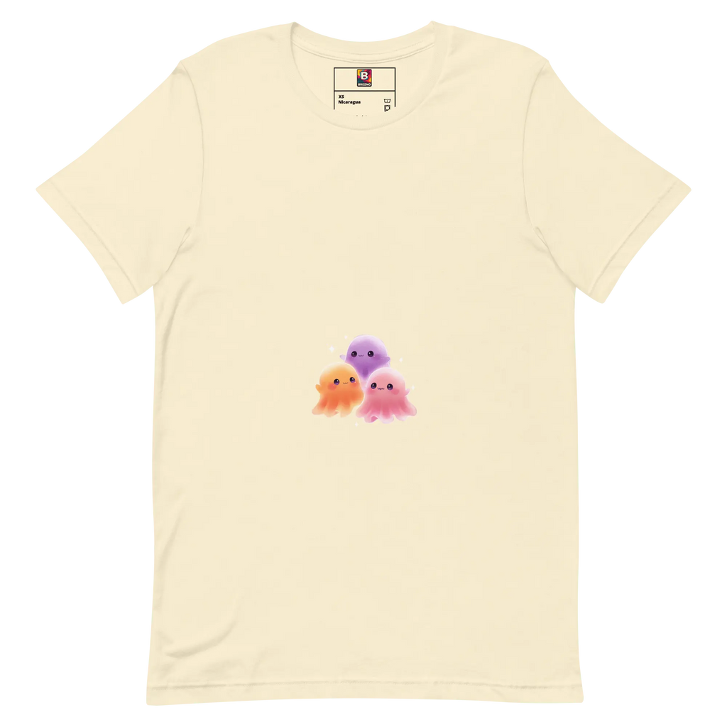 Halloween Kawaii Geistershirt – Pastell Unisex von Brezno 