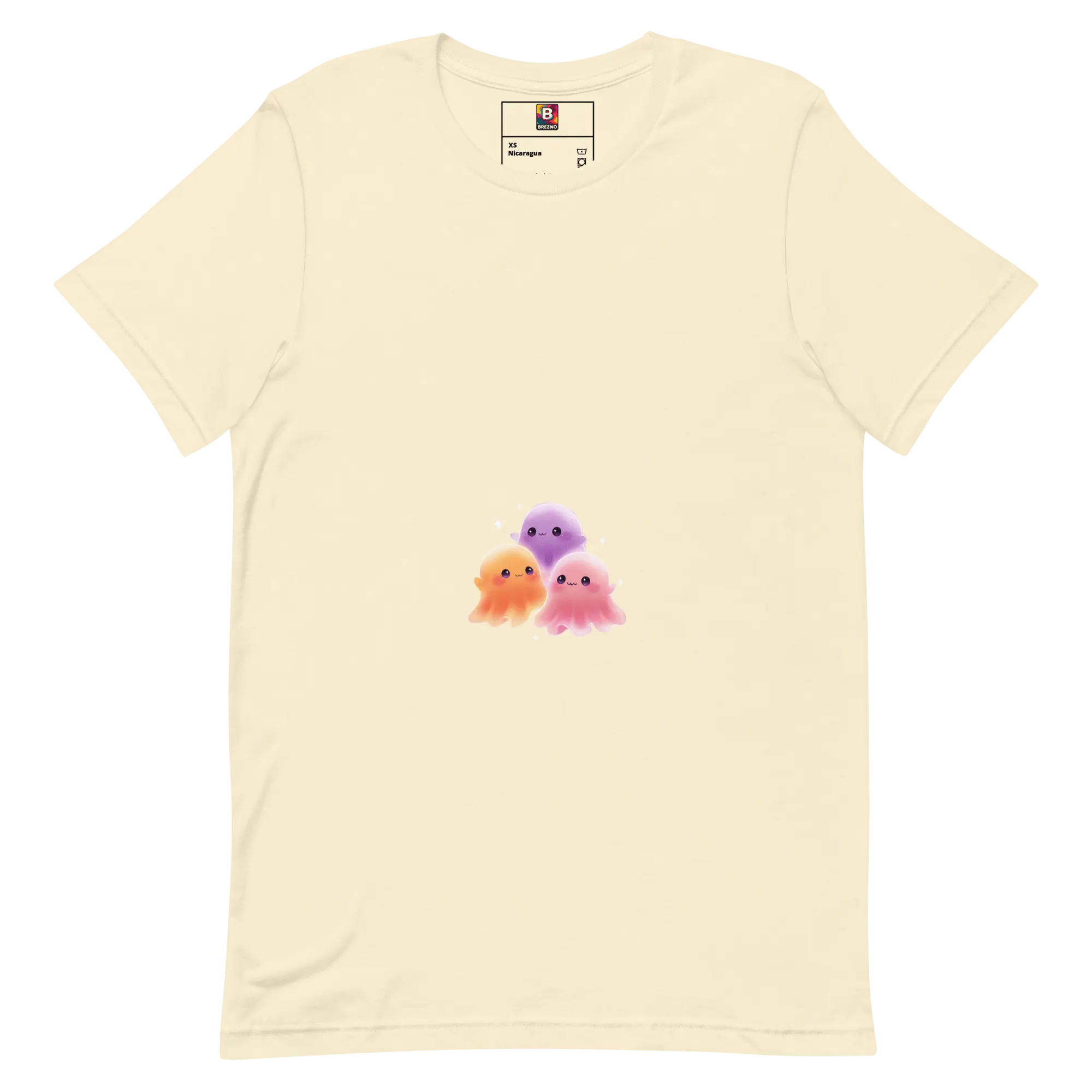 Halloween Kawaii Geistershirt – Pastell Unisex von Brezno 