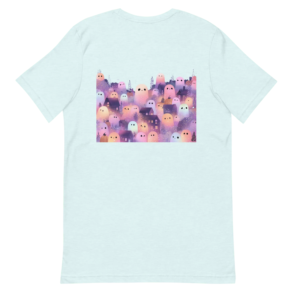 Halloween Kawaii Geistershirt – Pastell Unisex von Brezno 