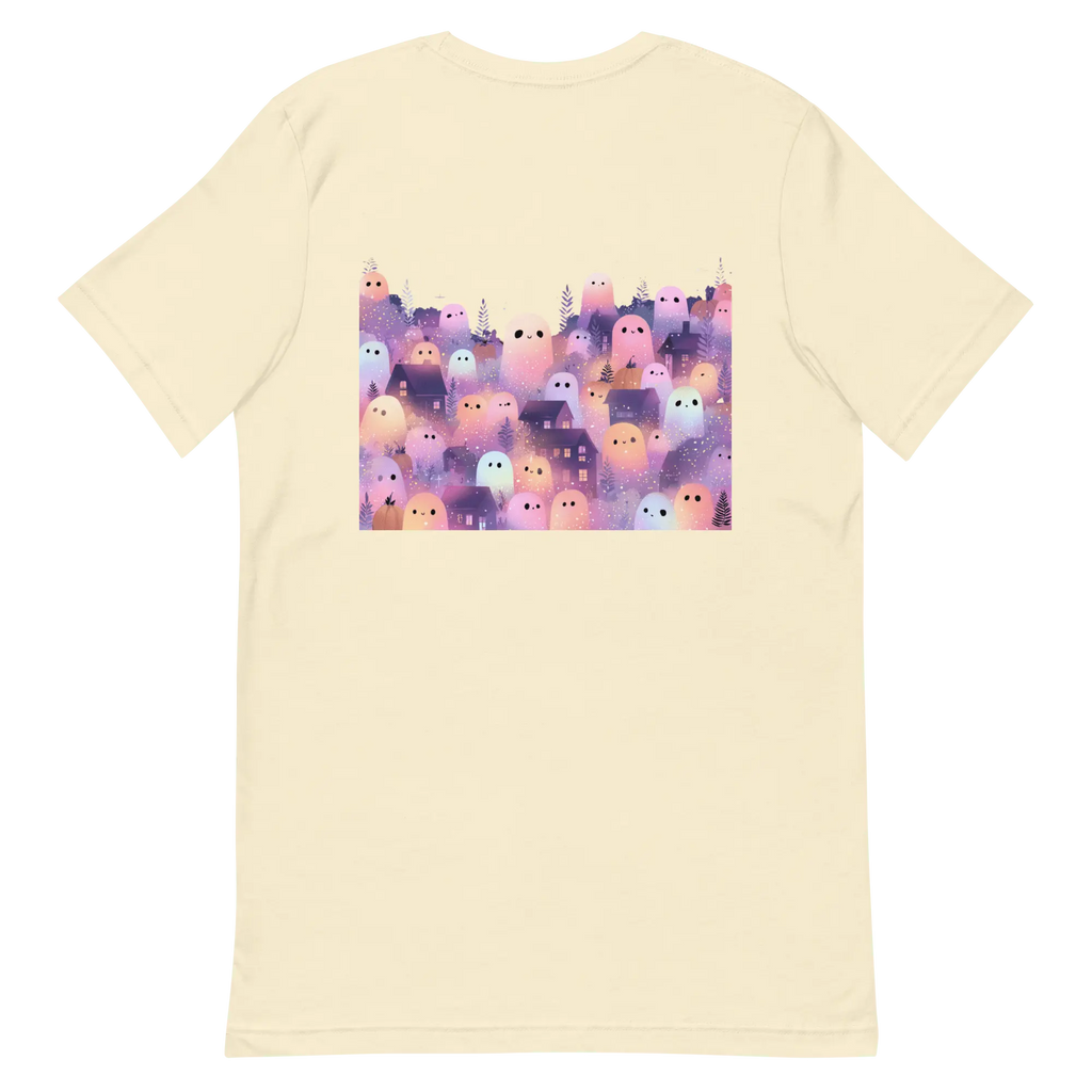 Halloween Kawaii Geistershirt – Pastell Unisex von Brezno 
