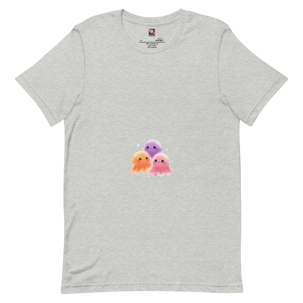 Halloween Kawaii Geistershirt – Pastell Unisex von Brezno 