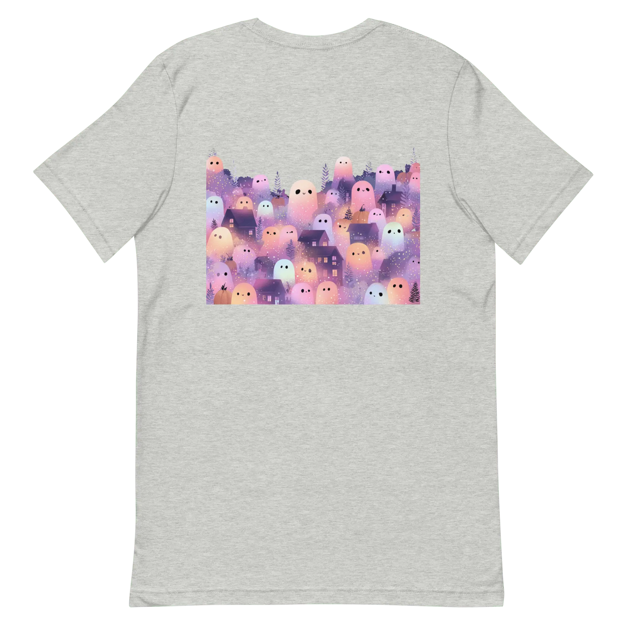 Halloween Kawaii Geistershirt – Pastell Unisex von Brezno 