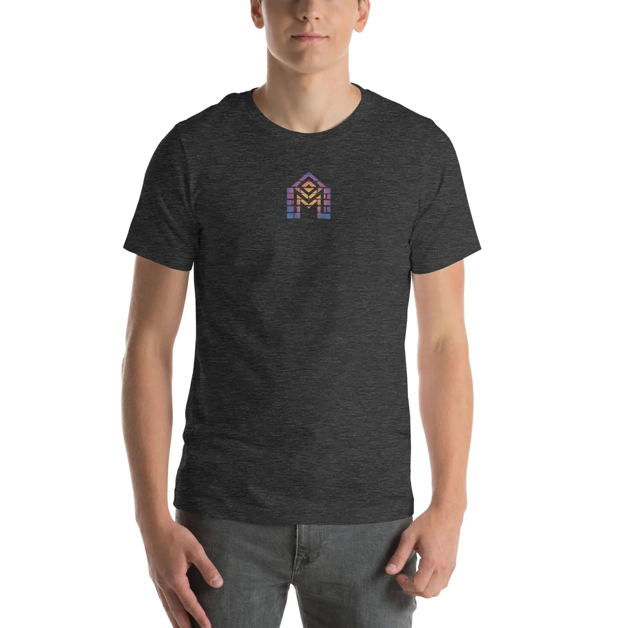 Neon Builder Streetwear T-Shirt – Front Icon & Urban Back Print – von Brezno 