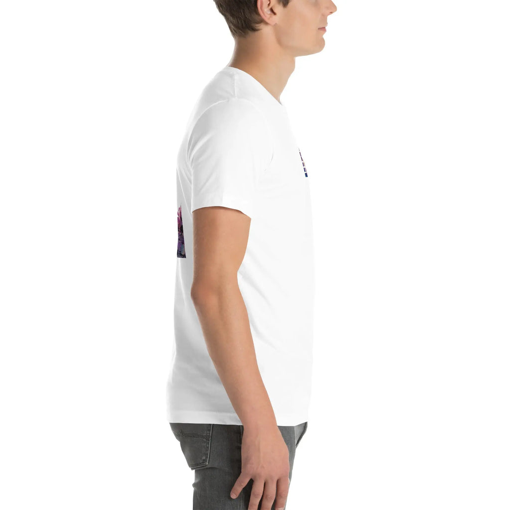 Neon Builder Streetwear T-Shirt – Front Icon & Urban Back Print – von Brezno 