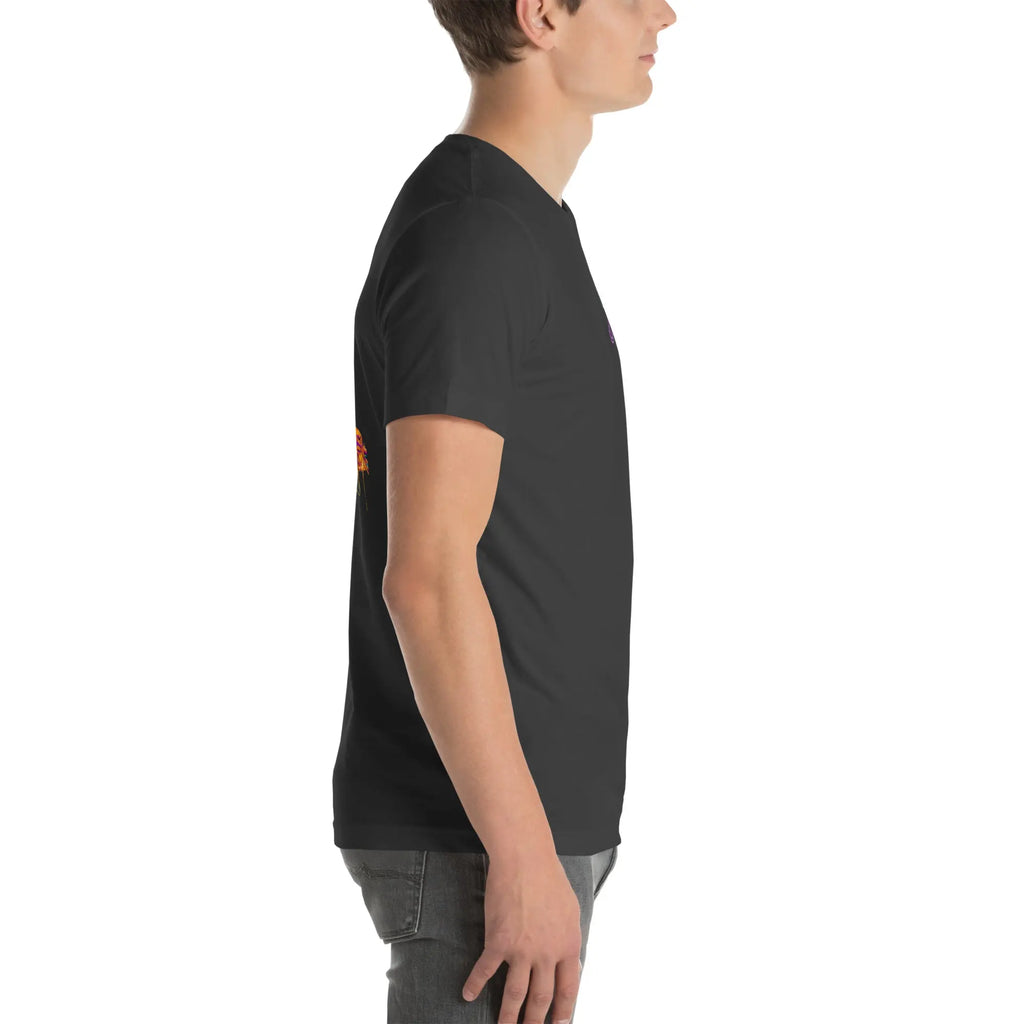 Neon Mechanic Streetwear T-Shirt – Front Icon & Back Art – von Brezno 