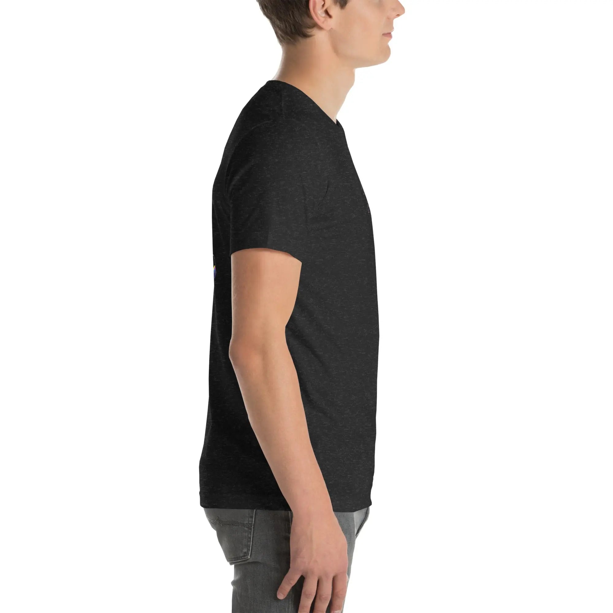 Neon Painter Streetwear T-Shirt – Front Icon & Urban Back Print – von Brezno 