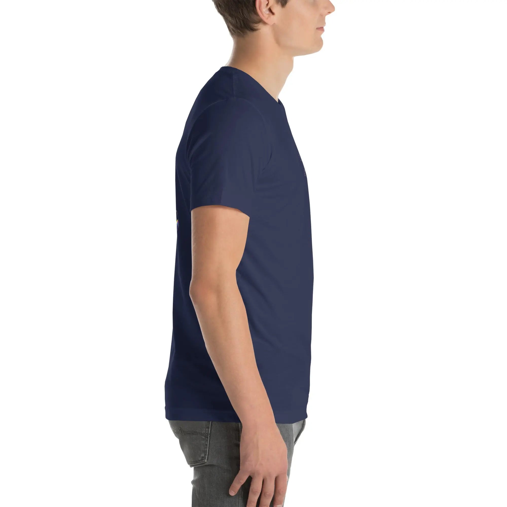 Neon Painter Streetwear T-Shirt – Front Icon & Urban Back Print – von Brezno 