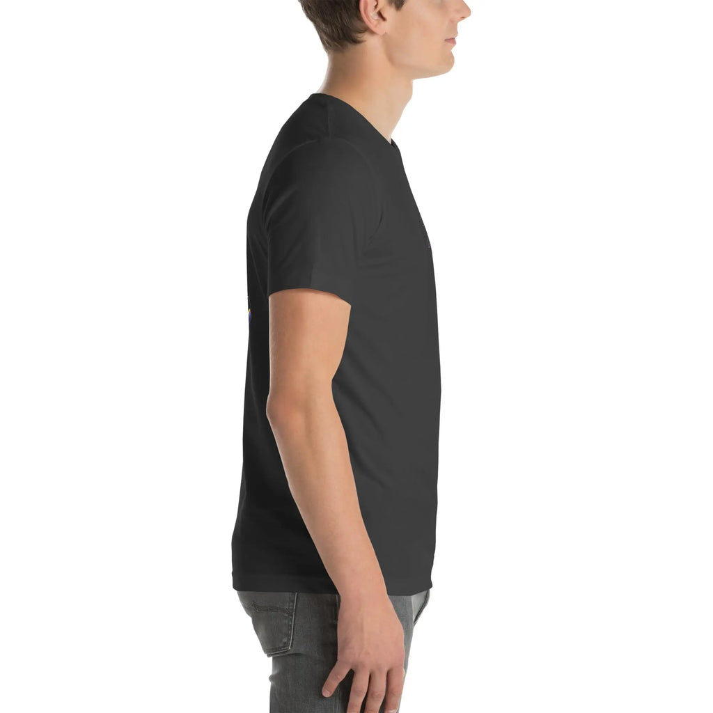 Neon Painter Streetwear T-Shirt – Front Icon & Urban Back Print – von Brezno 