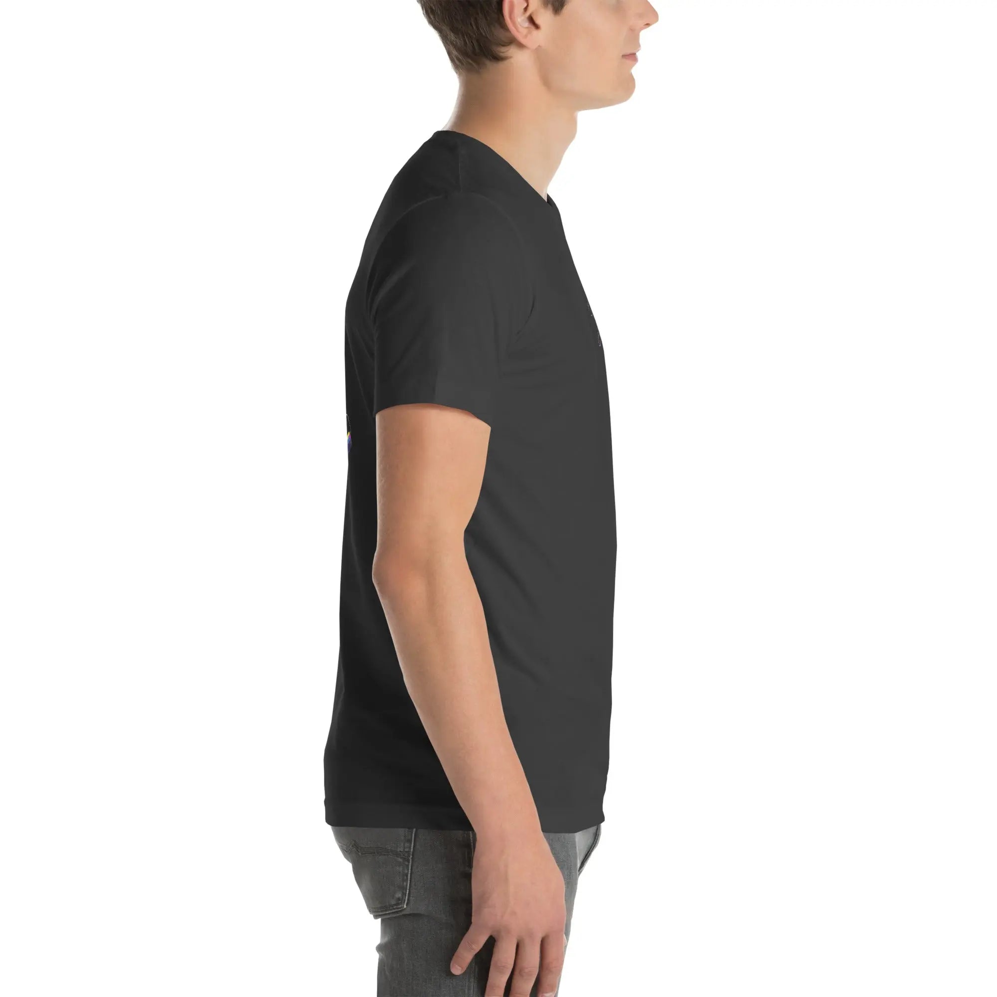 Neon Painter Streetwear T-Shirt – Front Icon & Urban Back Print – von Brezno 