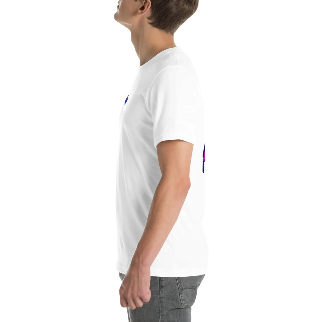 Neon Painter Streetwear T-Shirt – Front Icon & Urban Back Print – von Brezno 