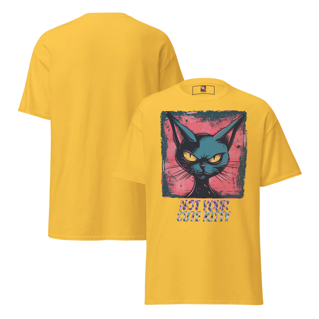 Not Your Cute Kitty - Freches Katzen T-Shirt für Damen & Herren | Lustig, stylisch und auffällig von Brezno 