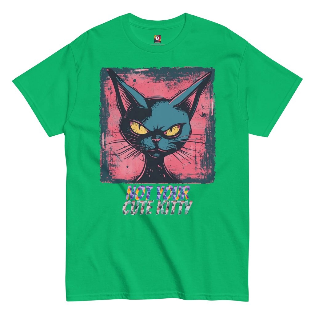 Not Your Cute Kitty - Freches Katzen T-Shirt für Damen & Herren | Lustig, stylisch und auffällig von Brezno 