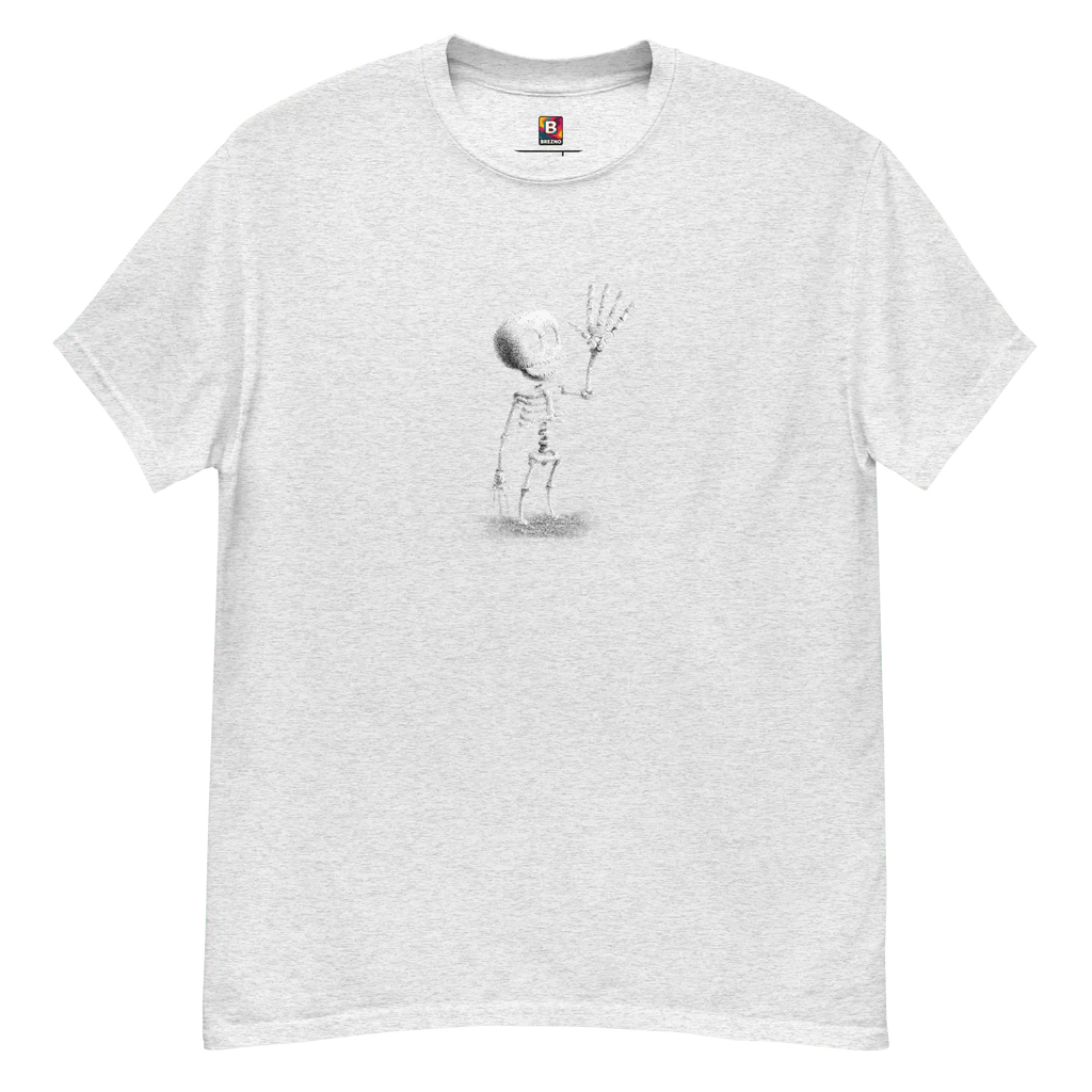 Skeleton Dance T-Shirt - Lustiges Halloween Totenkopf Shirt von Brezno 