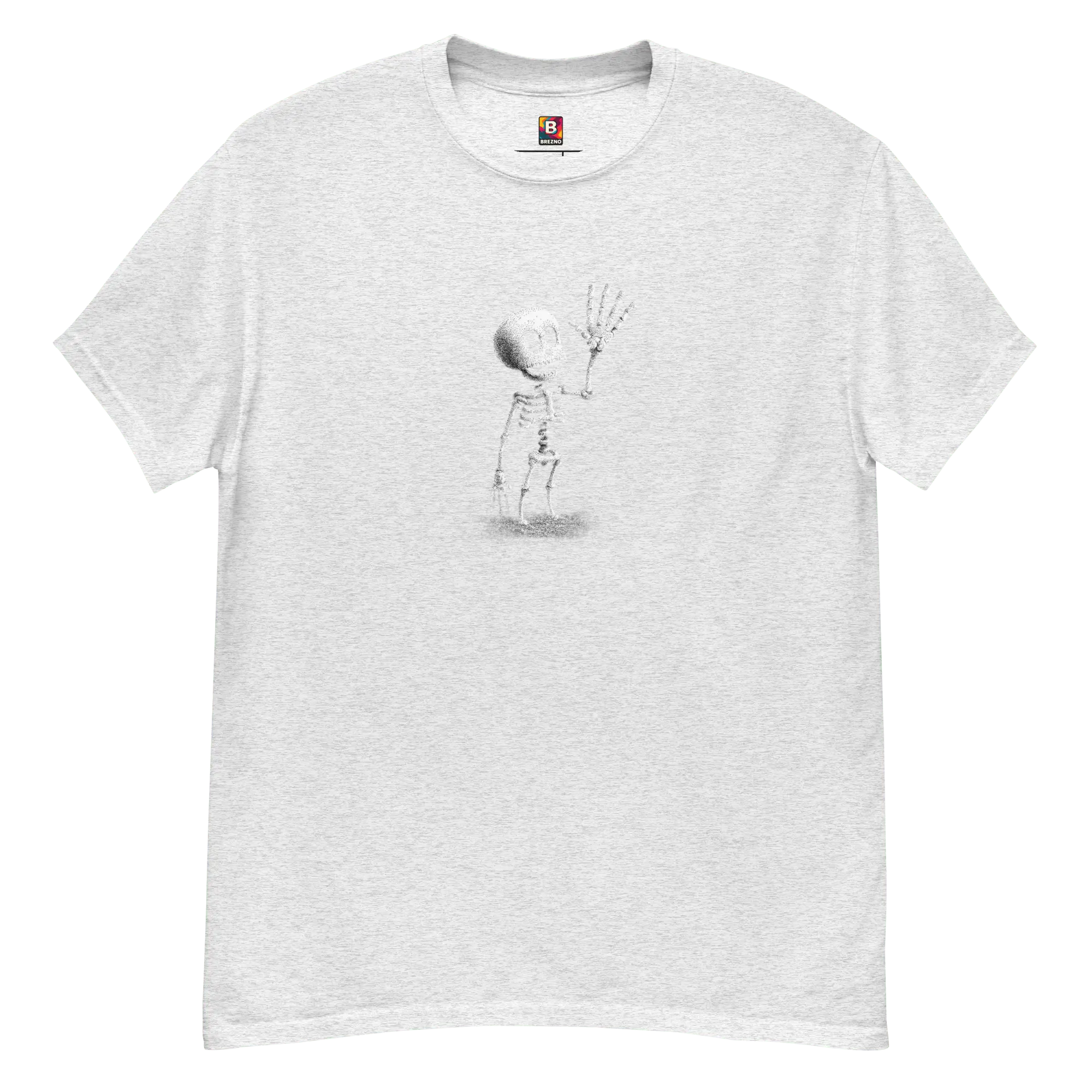Skeleton Dance T-Shirt - Lustiges Halloween Totenkopf Shirt von Brezno 
