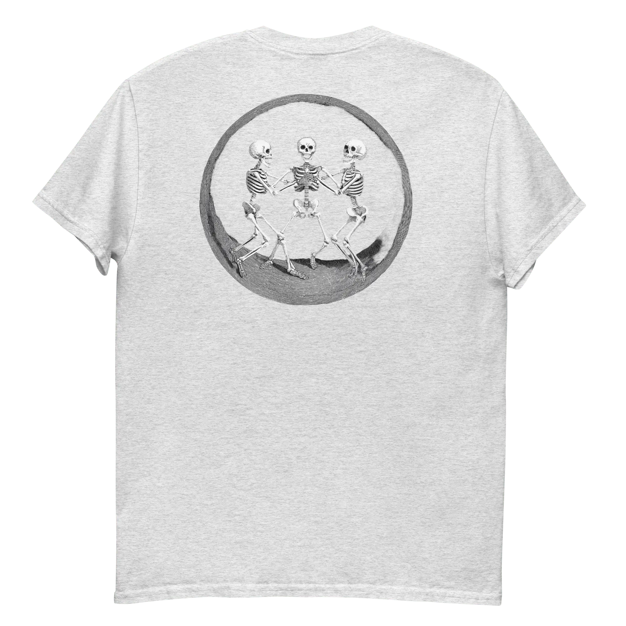 Skeleton Dance T-Shirt - Lustiges Halloween Totenkopf Shirt von Brezno 