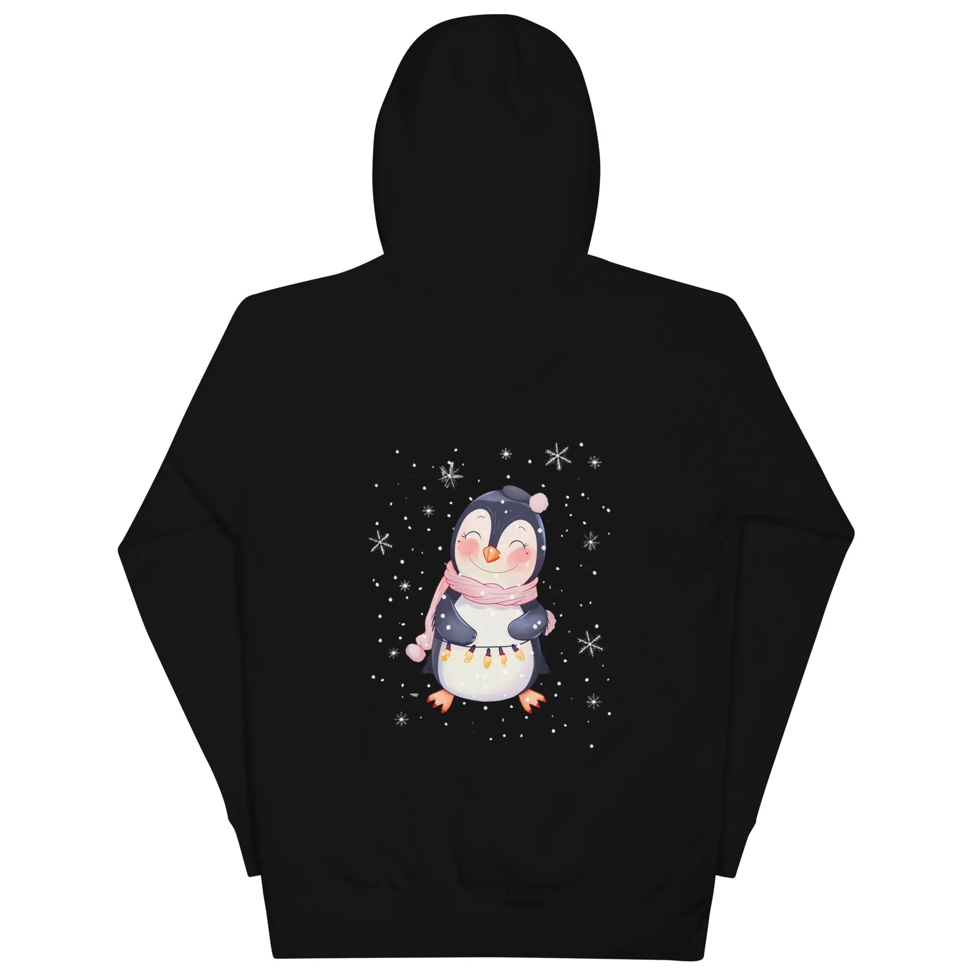 Winter Pinguin Hoodie – Unisex Premium Hoodie – von Brezno 