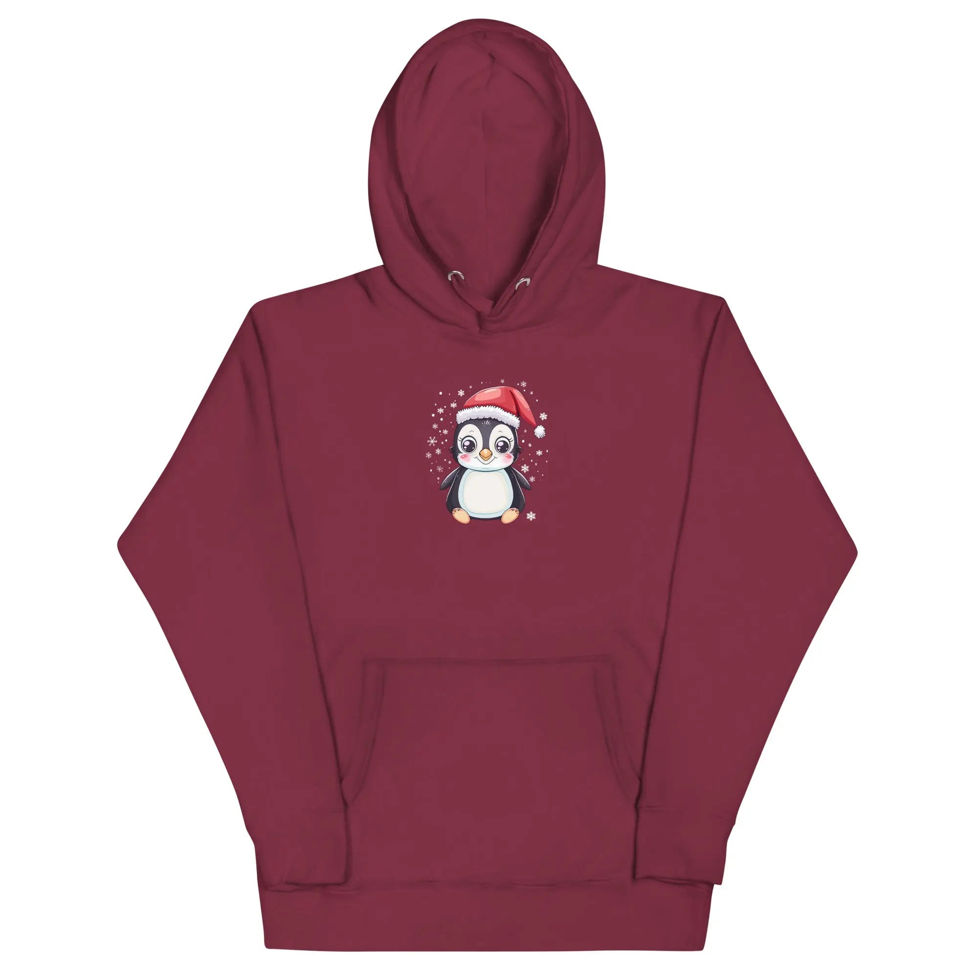 Winter Pinguin Hoodie – Unisex Premium Hoodie – von Brezno 