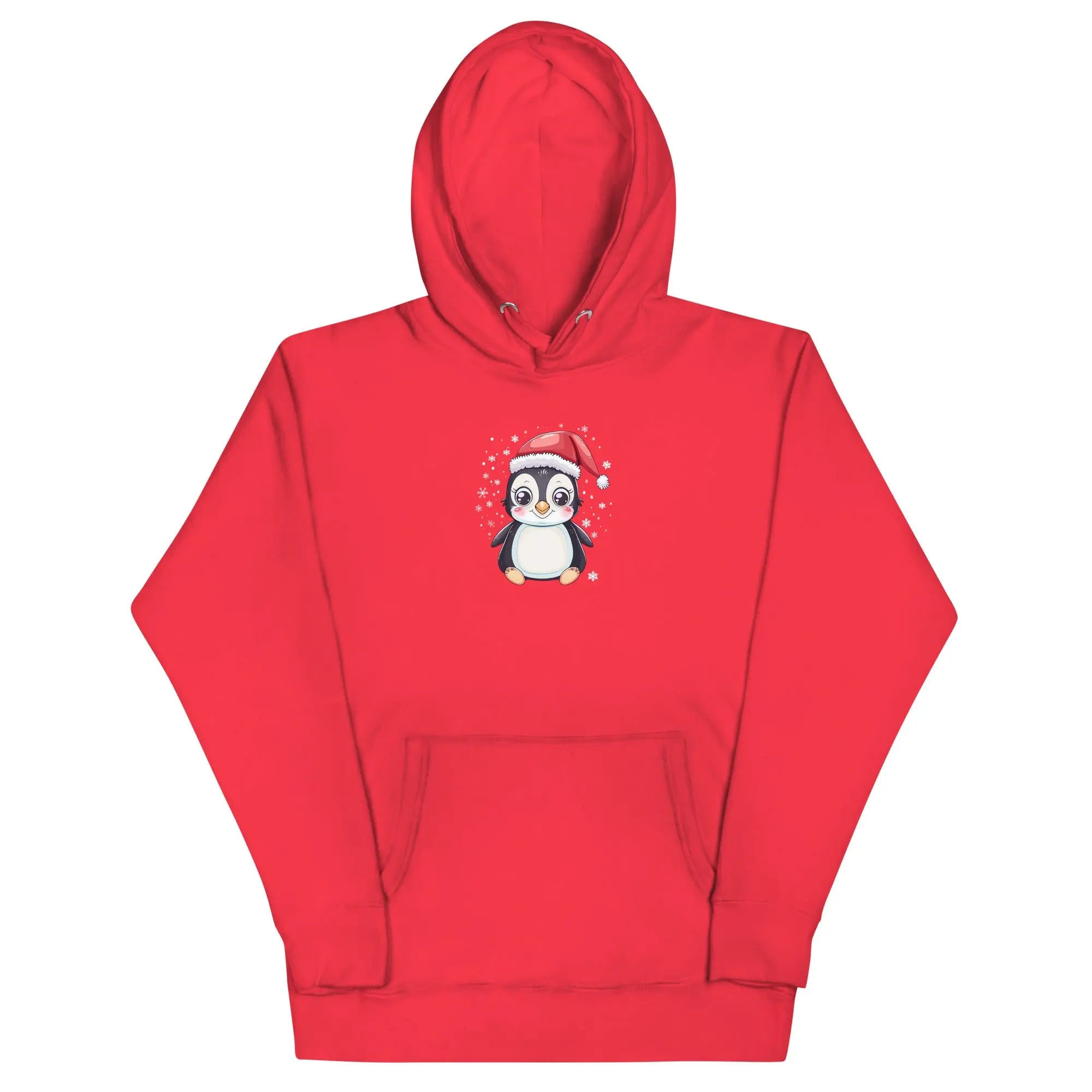 Winter Pinguin Hoodie – Unisex Premium Hoodie – von Brezno 