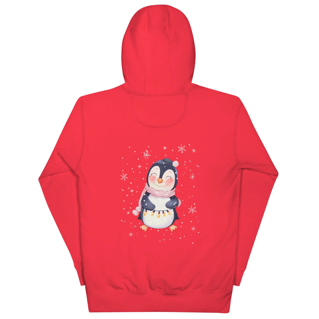 Winter Pinguin Hoodie – Unisex Premium Hoodie – von Brezno 