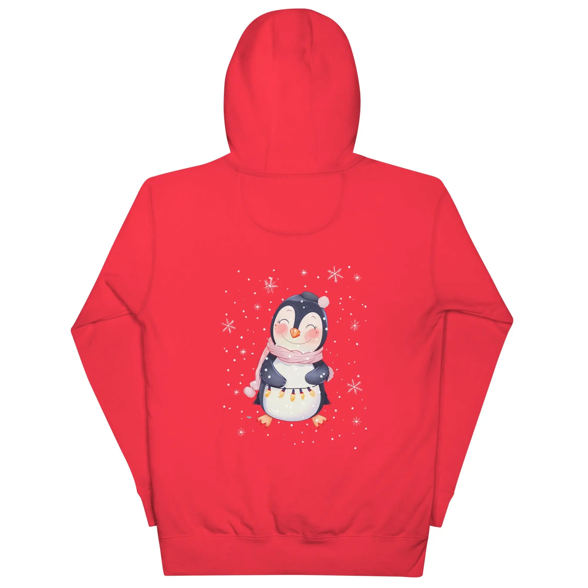 Winter Pinguin Hoodie – Unisex Premium Hoodie – von Brezno 