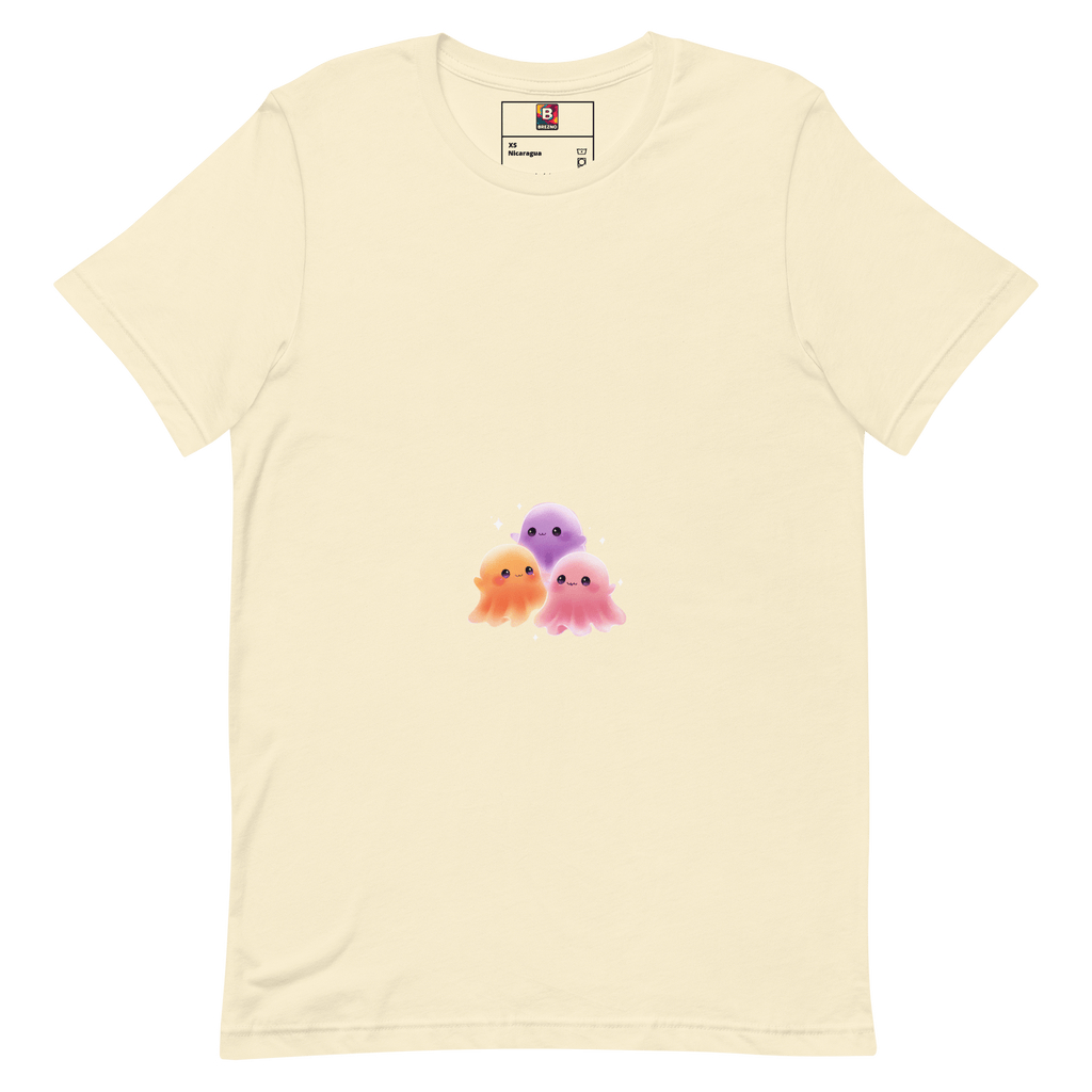Cute Ghosts T-Shirt – Kawaii Halloween Shirt Pastell Style von Brezno – Streetwear von Brezno | T-Shirt