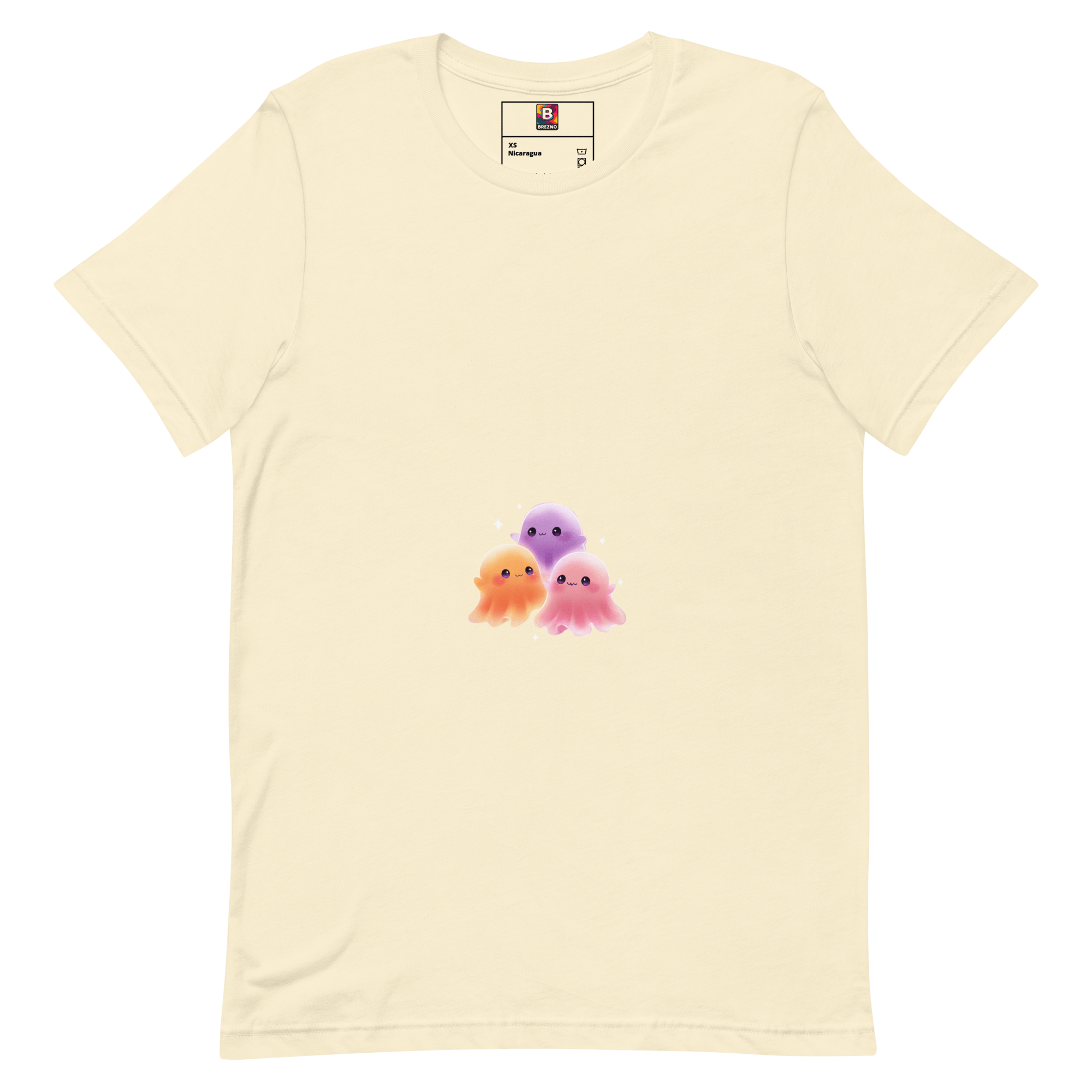 Cute Ghosts T-Shirt – Kawaii Halloween Shirt Pastell Style von Brezno – Streetwear von Brezno | T-Shirt