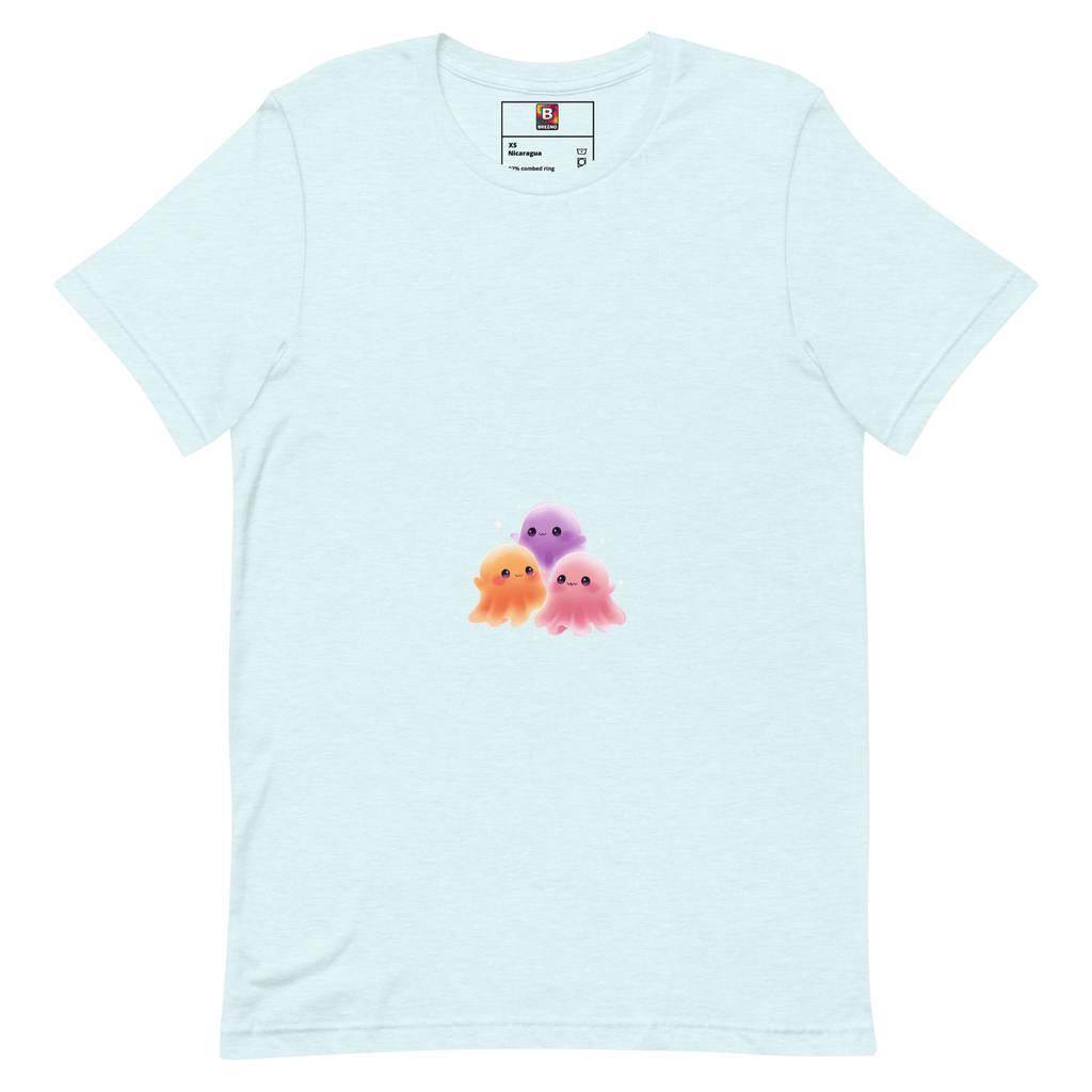 Cute Ghosts T-Shirt – Kawaii Halloween Shirt Pastell Style von Brezno – Streetwear von Brezno | T-Shirt