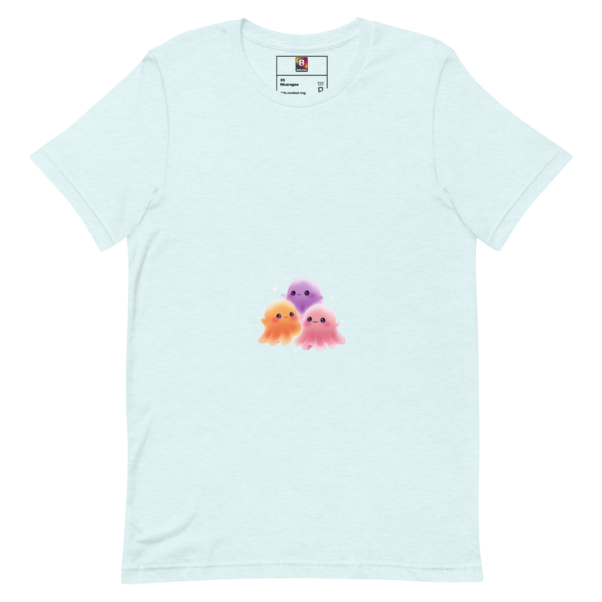 Cute Ghosts T-Shirt – Kawaii Halloween Shirt Pastell Style von Brezno – Streetwear von Brezno | T-Shirt