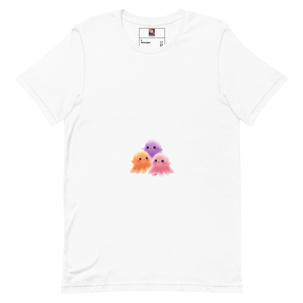 Cute Ghosts T-Shirt – Kawaii Halloween Shirt Pastell Style von Brezno – Streetwear von Brezno | T-Shirt