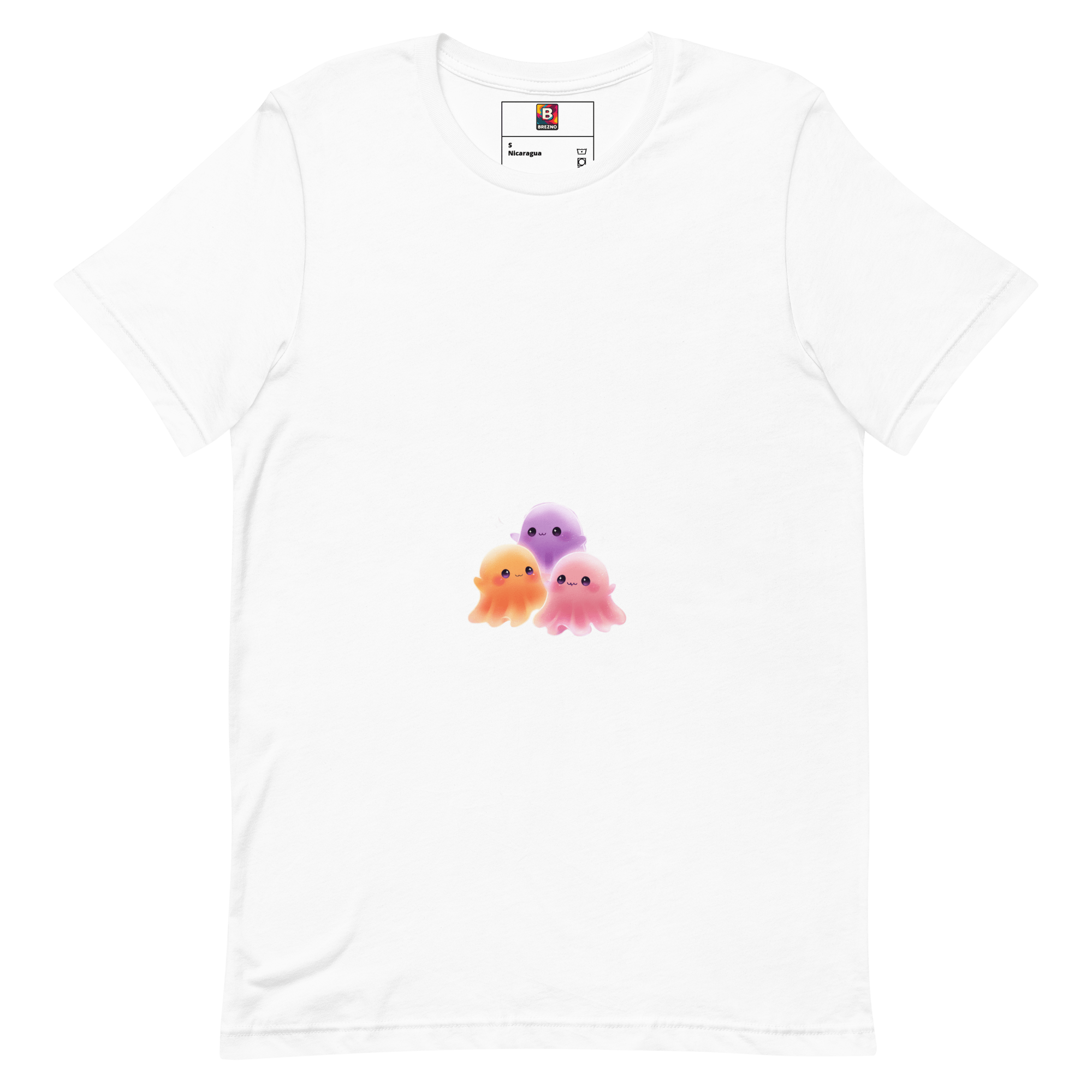 Cute Ghosts T-Shirt – Kawaii Halloween Shirt Pastell Style von Brezno – Streetwear von Brezno | T-Shirt