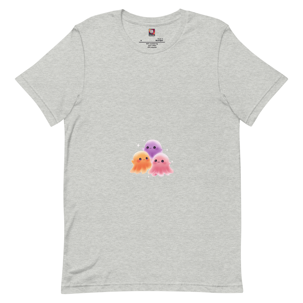 Cute Ghosts T-Shirt – Kawaii Halloween Shirt Pastell Style von Brezno – Streetwear von Brezno | T-Shirt