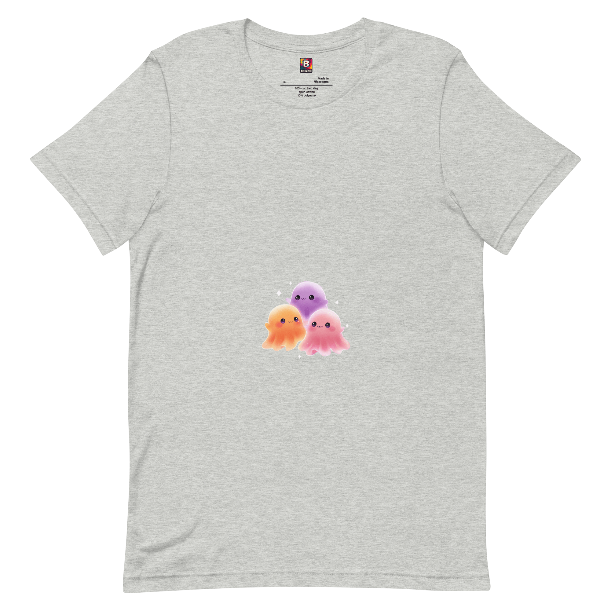 Cute Ghosts T-Shirt – Kawaii Halloween Shirt Pastell Style von Brezno – Streetwear von Brezno | T-Shirt